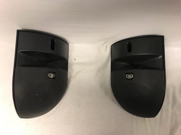 G9 Full range corner speakercabinets in blk