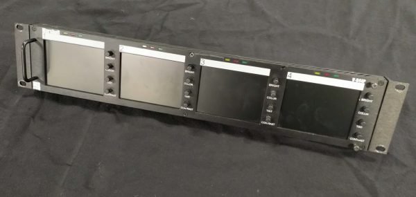 Marshall 4x 4", 19" rackmount LCD Display