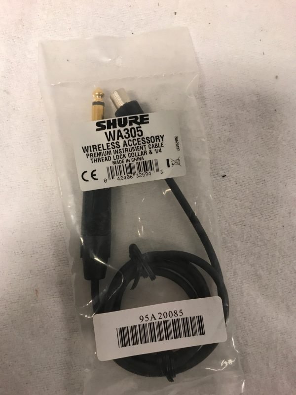 SHURE WA305 Instrument Cable GLX/ULX-D