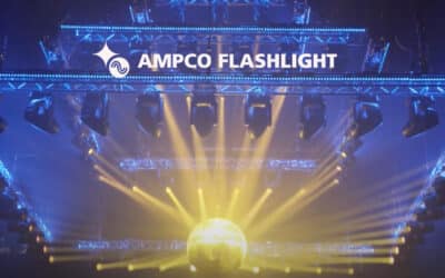 Ampco Flashlight in Motion