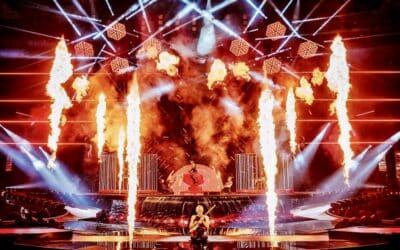 Ampco Flashlight & CyberMotion move Eurovision once again