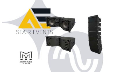 SFÆR Events kiest voor Martin Audio