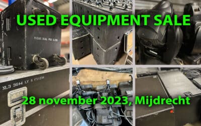 Used equipment sale 28 November