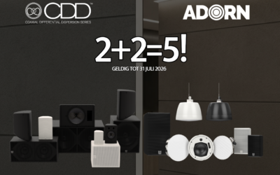 2 + 2 = 5 met Martin Audio
